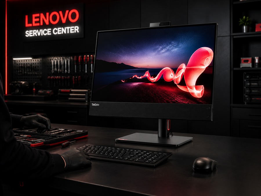 Моноблок Lenovo в сервисном центре